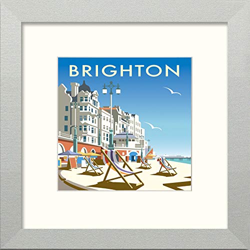 L Lumartos Vintage Brighton Poster