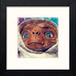 ET in Black Wood frame, premium wall art print