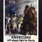 L Lumartos Vintage Poster Americans Fight