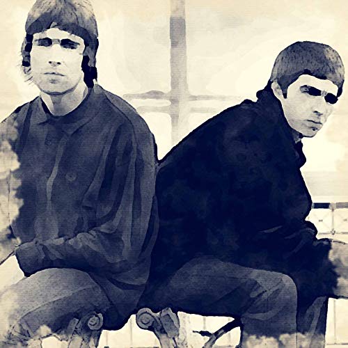 L Lumartos Oasis Noel Liam Gallagher