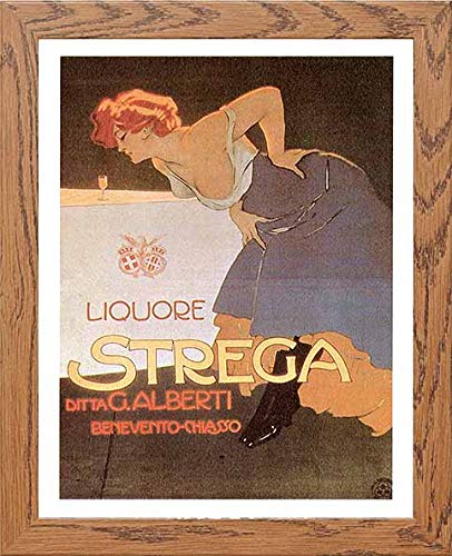 L Lumartos Vintage Poster Liquore Strega