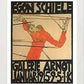 L Lumartos Vintage Poster For Exhibition At The Galerie Arnot