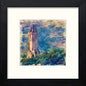 Wallace Monument in Black Wood frame, premium wall art print
