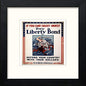 Vintage Poster If You Can't Enlist in Black Wood frame, premium wall art print