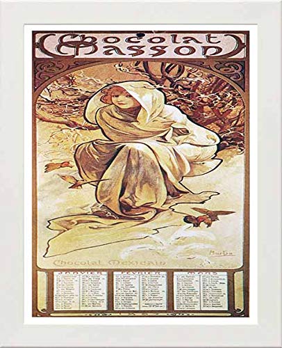 L Lumartos Vintage Poster Alphonse Mucha Chocolat Massonchocolat Mexicain Winter 1896