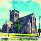 L Lumartos Paisley Abbey From North West