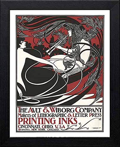 L Lumartos Vintage Poster Ault Wiborg Company Advertising