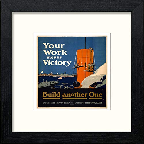 L Lumartos Vintage Poster Your Work Means Victory