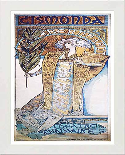 L Lumartos Vintage Poster Alphonse Mucha Gismonda 1894