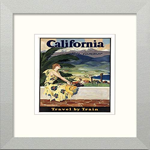L Lumartos Vintage Poster California