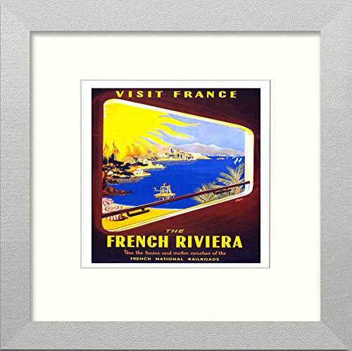 L Lumartos Vintage Poster French_riviera