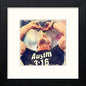 Stone Cold in Black Wood frame, premium wall art print