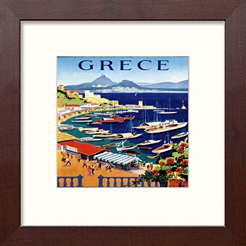 L Lumartos Vintage Greece Poster
