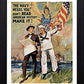 L Lumartos Vintage Poster The Navy Needs You