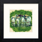 Celtic Huddle in Black Wood frame, premium wall art print