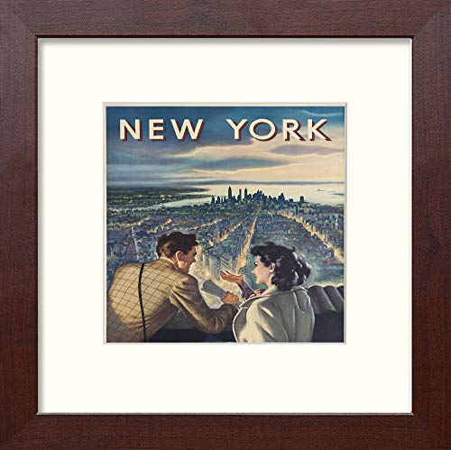 L Lumartos Vintage New York Poster