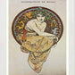 L Lumartos Vintage Poster Alphonse Mucha L25 Clio 1900