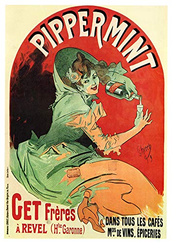 L Lumartos Vintage Poster Pippermint