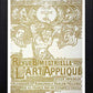 L Lumartos Vintage Poster Revue Bimestrielle Pour Lart Applique