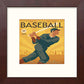 L Lumartos Vintage Baseball Poster