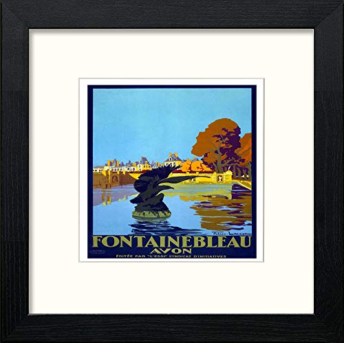 L Lumartos Vintage Poster Fountainbleau Avon