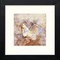 Swan Lake in Black Wood frame, premium wall art print