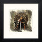 Game Of Thrones in Black Wood frame, premium wall art print