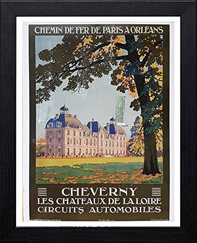 L Lumartos Vintage Poster France Cheverny
