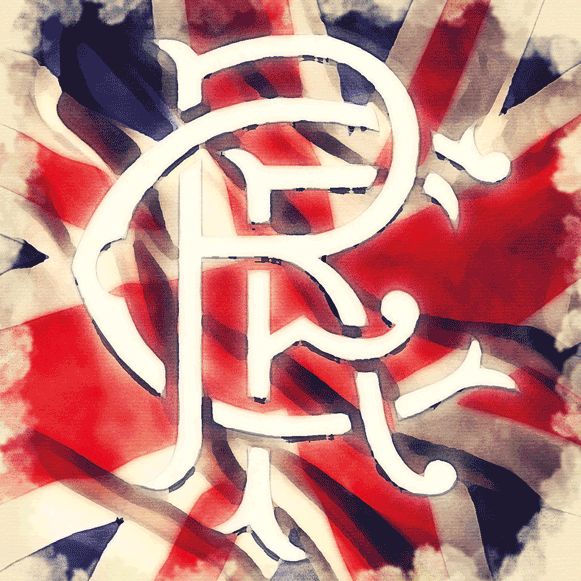 Lumartos Glasgow Rangers Football Club Scroll Artwork 0060