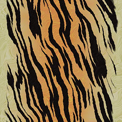 L Lumartos Vintage Tiger Print