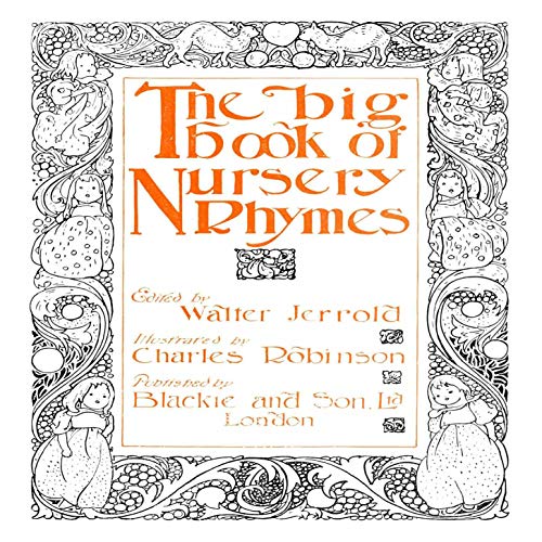 L Lumartos Vintage Poster Big Book Of Nursery Rhymes (1)