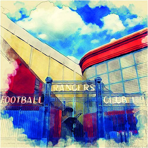 L Lumartos Glasgow Rangers FC Ibrox Stadium Main Gate