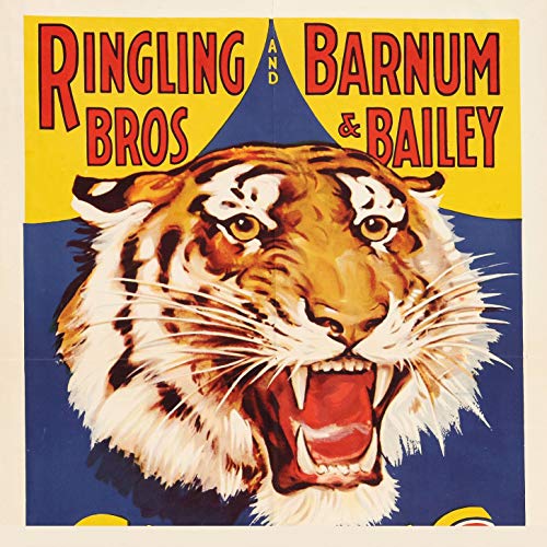 L Lumartos Vintage Barnum & Bailey Poster