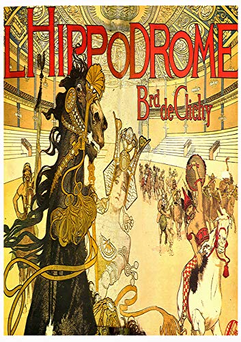 L Lumartos Vintage Poster Lhippodrome Boulevard De Clichy