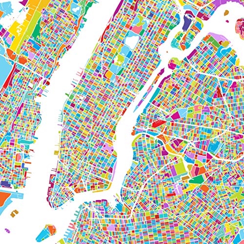 L Lumartos Manhattan Map