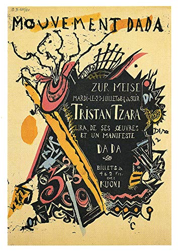 L Lumartos Vintage Poster Mouvement Dada
