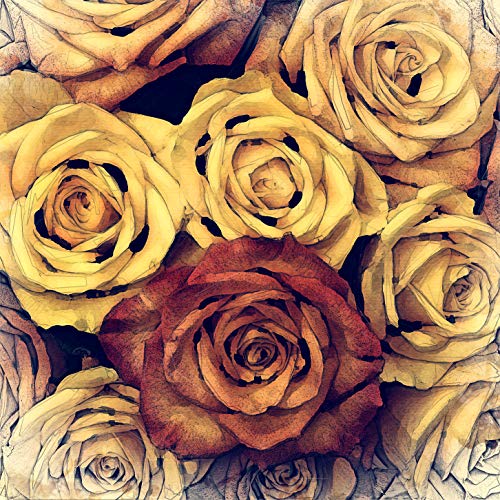 L Lumartos Vintage Bunch Of Roses