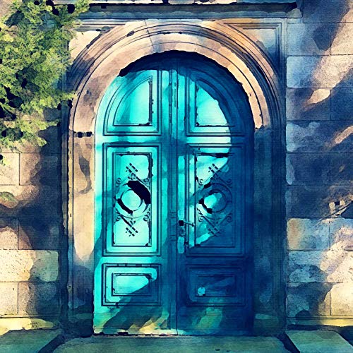 L Lumartos Blue Door