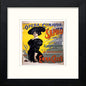 Vintage Poster L'opera Comique Sapho in Black Wood frame, premium wall art print