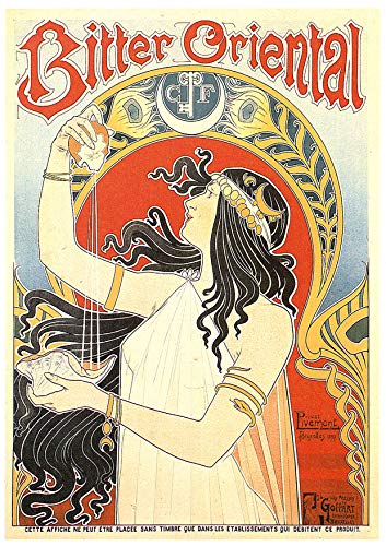 L Lumartos Vintage Poster Bitter Oriental