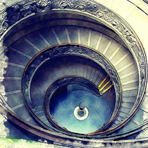 L Lumartos Rome Bramante Staircase