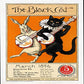 L Lumartos Vintage Black Cat Poster