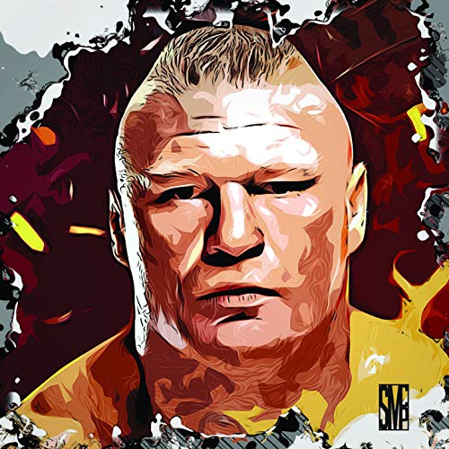 L Lumartos WWE Raw Brock Lesnar