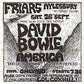 L Lumartos Vintage Bowie Plus America Poster