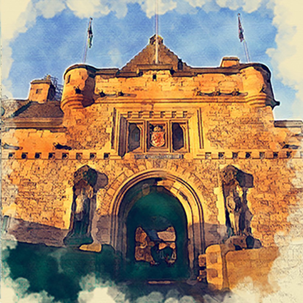 Lumartos Edinburgh Castle Gatehouse 0033