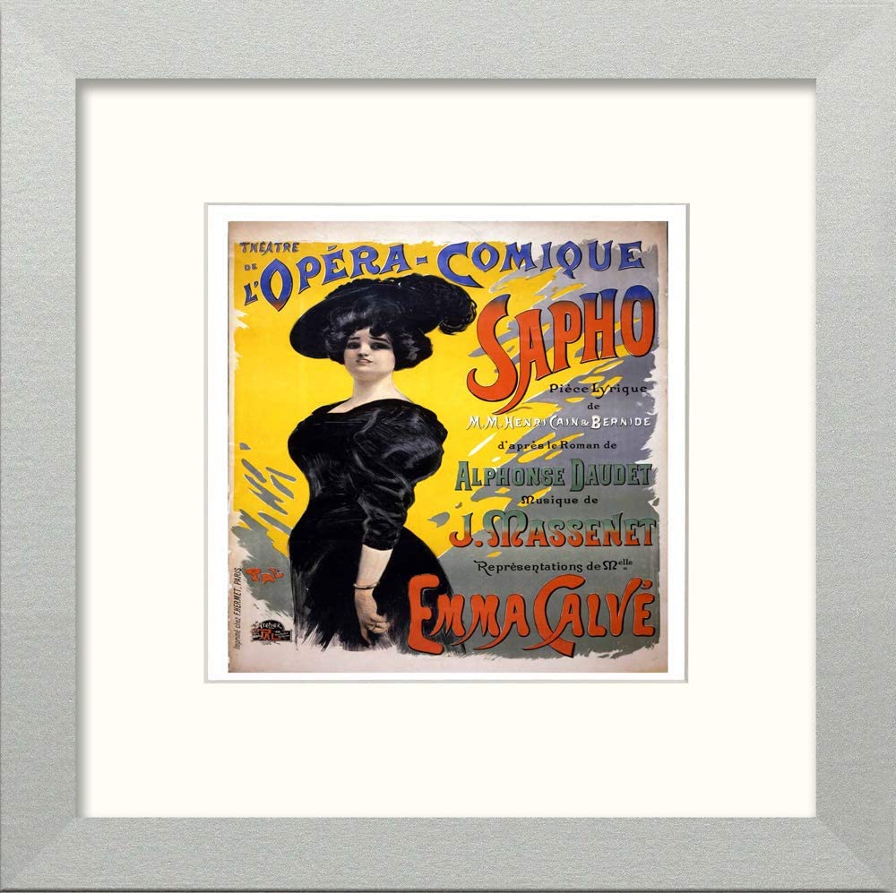 LUMARTOS Vintage Poster L'opera Comique Sapho