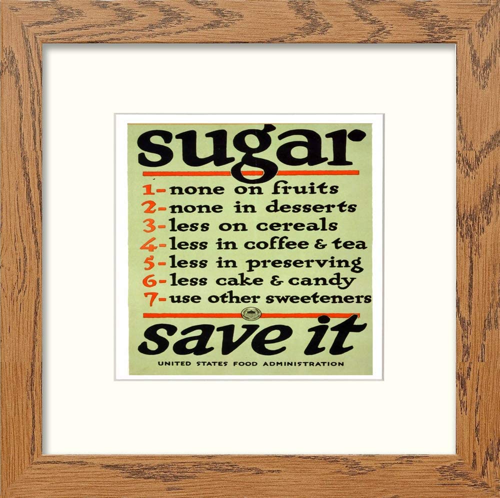 L Lumartos Vintage Poster Sugar Save It!