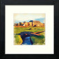 St Andrews Old Course Hotel in Black Wood frame, premium wall art print