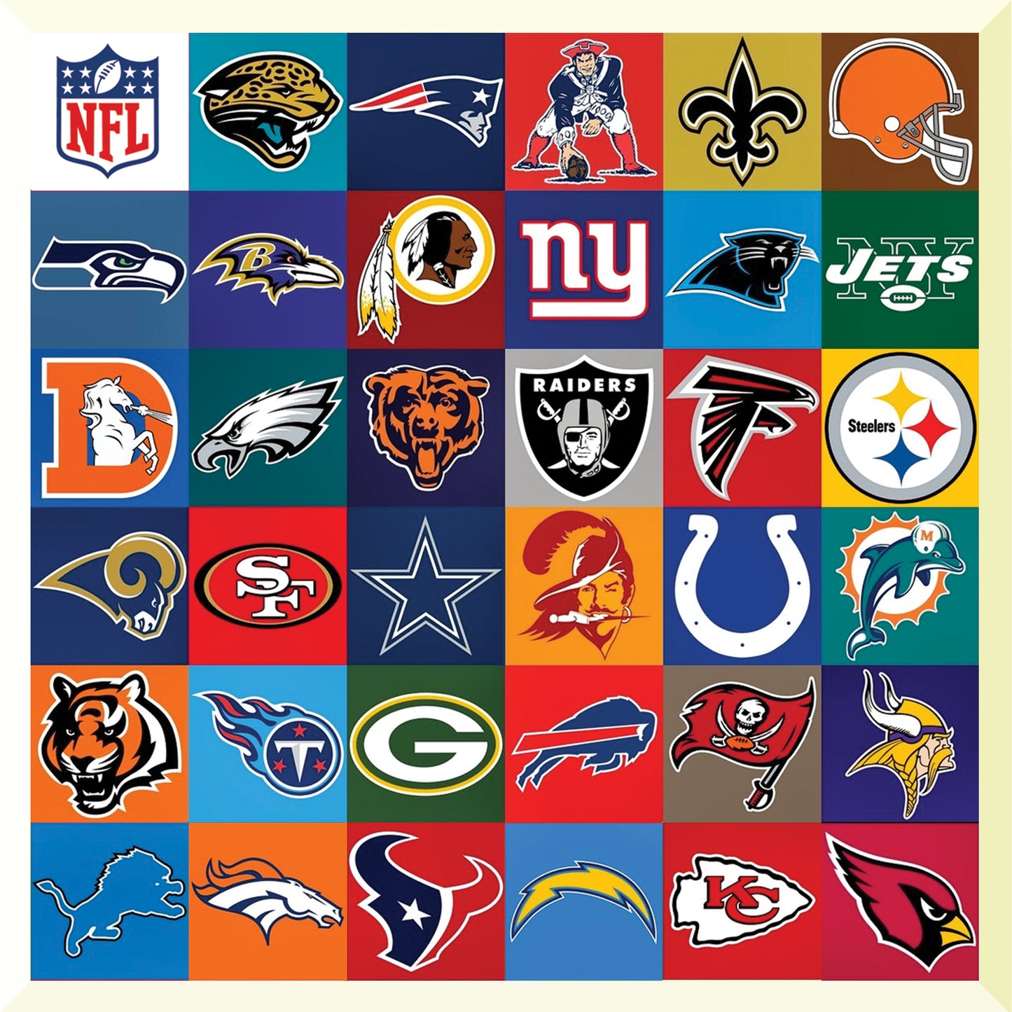 L Lumartos NFL Team Logos 0284