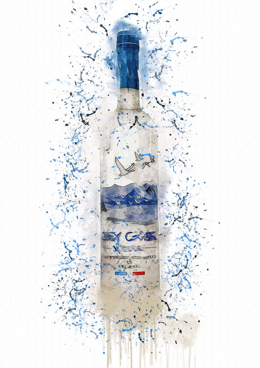 Lumartos Goose Vodka Splash Print